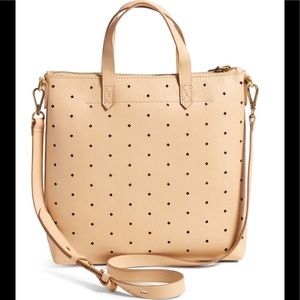 Madewell Mini Transport Perforated Leather Bag NWT